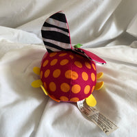 Pink Polka Dot Bug Plush Toy