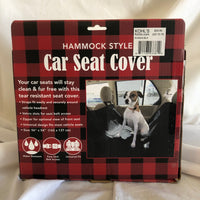 Hammock Style Car Seat Cover - Black