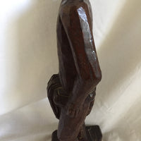 Pacific Islander/Asian Wood Man Carving