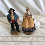 Elderly Couple Figurines