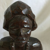 Pacific Islander/Asian Wood Woman Carving