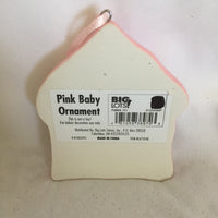 Pink Baby Ornament