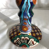 Vintage Painted Vase Candle Holder