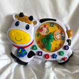 Megcos Cow Clock Learning Toy