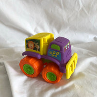 Colorful Safari Animal Toy Truck