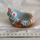 Ceramic Baby Basket