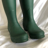 HUNTER Boots - Green - Size 6M/7F