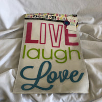 Live, Laugh, Love  Iron on Transfer