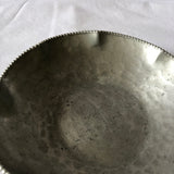 Decorative Silver Tone Handmade Bowl