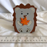 Wooden Hedgehog Decoration