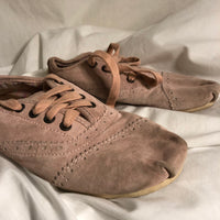 Pink Toms Shoes - Women’s Size 6.5