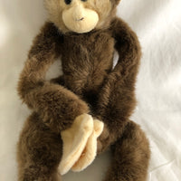 Stuffed Monkey With Velcro Hands & Feet