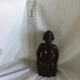 Pacific Islander/Asian Wood Woman Carving