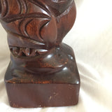 Vintage Polynesian (Moari) Wood Carving Art Mask