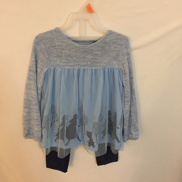 Disney Frozen 2 Piece Set Size 4T