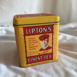 Vintage Lipton’s Tea Bristol Ware Tin