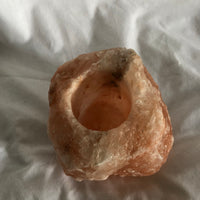 Himalayan Salt Candle Holder #2