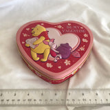 Winnie the Pooh & Piglet Valentines Day Heart Tin