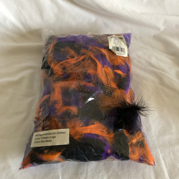 Halloween Feathers Assortment