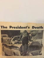 San Francisco Chronicle JFK Assassination November 23, 1963