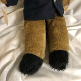 Vintage English Canadian Bobby the Policeman Bear Plush