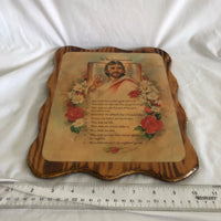 The Ten Commandments Wood Decor