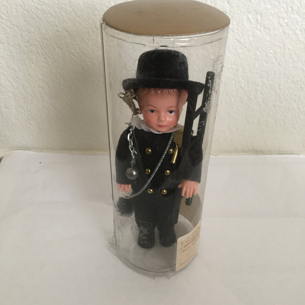 Sammlerpuppe Klein Spielzeug Chimney Sweep German Collector Doll- Kaminkehrer