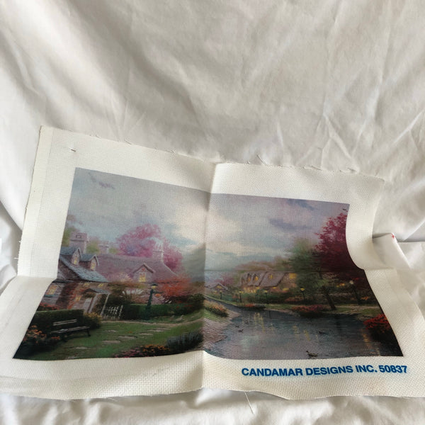 Candamar Designs INC House On Water Fabric Art