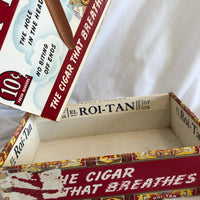 Vintage Roi-tan Cigar Box #1