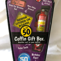 The Big 50 Coffin Gift Box