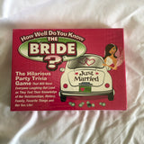 'How Well Do You Know The Bride?' Game