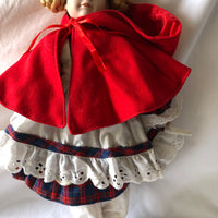 Little Red Riding Hood Porcelain Doll