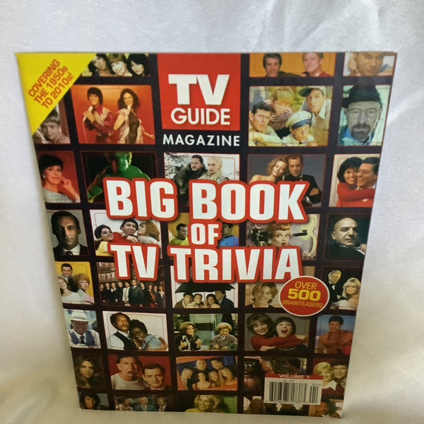 TV Guide Magazine Big Book Of Tv Trivia