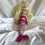 Aurora Brand Blonde Mermaid Plush