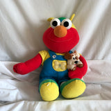 1997 Sesame Street Magic Lights Elmo Plush Toy