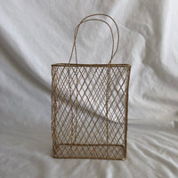 Wire Basket With Handles