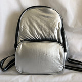 Mini Silver Backpack