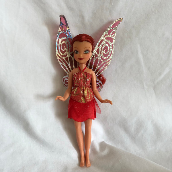 Red Glitter Fairy Doll