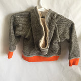 Baby Essentials Pull- Over Hoodie - Size 9 Months
