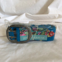 Jenny Krauss Belt - Blue - Size Large