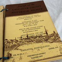 Lancaster County Historical Society Books - Set of 10