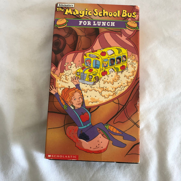 The Magic School Bus For Lunch VHS