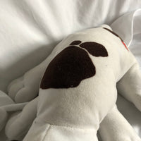 Vintage White and Brown Pound Puppies Plush