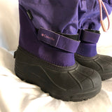 Columbia Purple and Black Weather Boots - Kids Size 13