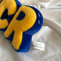 UCR Logo Letter Plush