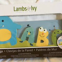 Wall Pegs - Alpha Baby by Lambs & Ivy