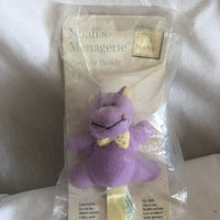 Noah's Menagerie Pacifier Buddy - Hippo