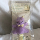 Noah's Menagerie Pacifier Buddy - Hippo