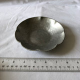 Decorative Silver Tone Handmade Bowl