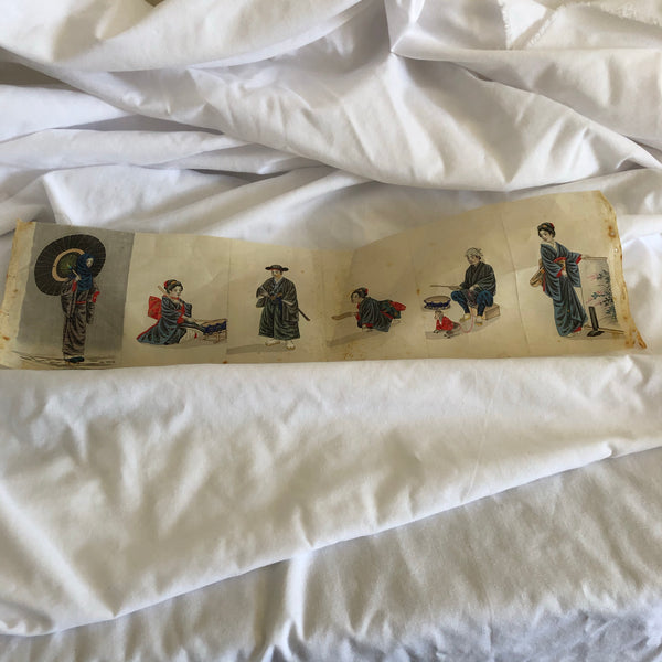 Asian Art On Fabric
